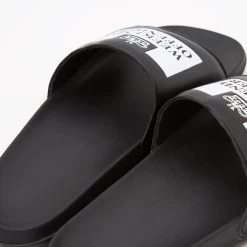 Weekend Offender La Piscine Sliders Black -Fashion sportswear AC039 LA PISCINE BLACK DETAIL 3