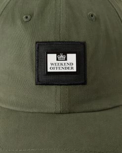 Weekend Offender Valetta Baseball Cap Dark Green -Fashion sportswear ACAW22 02 VALETTA DARK GREEN 8247