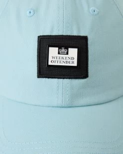 Weekend Offender Valetta Baseball Cap Ice Blue -Fashion sportswear ACAW22 02 VALETTA ICE BLUE 8278