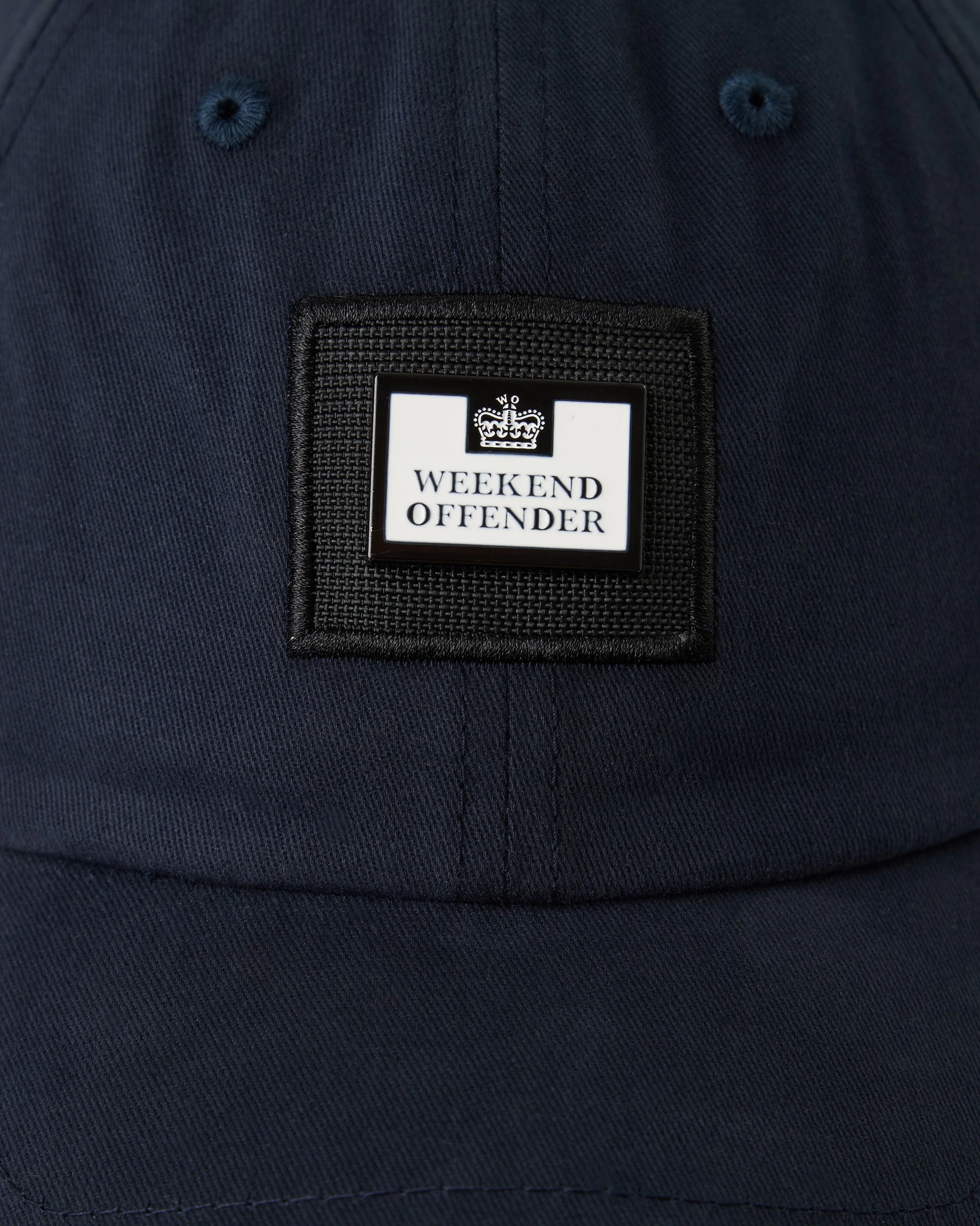Weekend Offender Valetta Baseball Cap Navy 3 Weekend Offender Valetta Baseball Cap Navy - Image 3