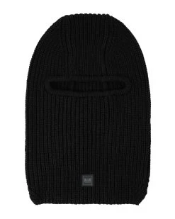 Weekend Offender Oden Rib Balaclava Black -Fashion sportswear ACAW23 05 ODEN BLACK 0763
