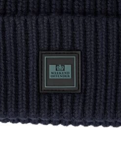 Weekend Offender Kettama Rib Beanie Navy -Fashion sportswear ACAW2302 KETTAMA NAVY 5161