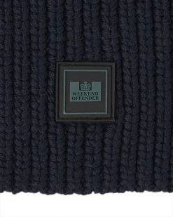 Weekend Offender Oden Rib Balaclava Navy -Fashion sportswear ACAW2305 ODEN NAVY 4625