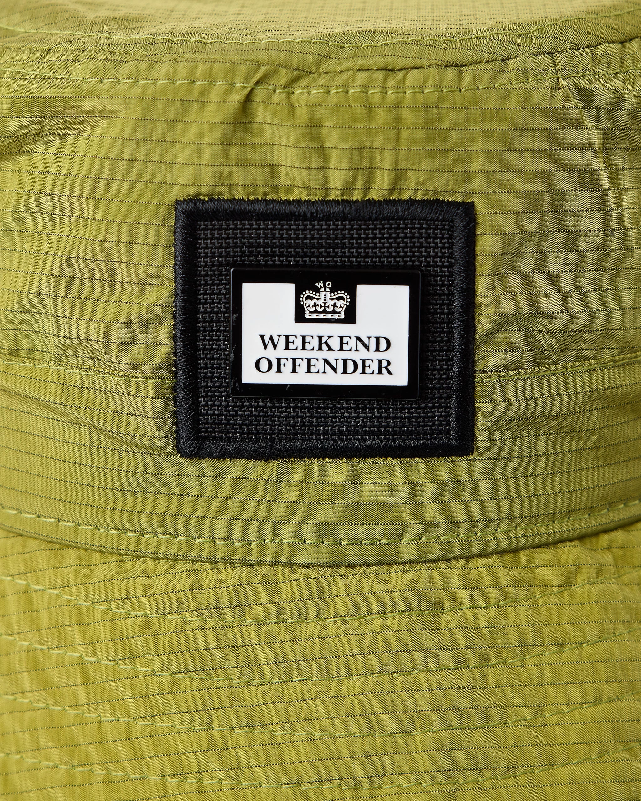 Weekend Offender Moudaber Bucket Hat Lime Green 2 Weekend Offender Moudaber Bucket Hat Lime Green - Image 2