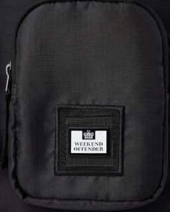Weekend Offender Classic Rucksack Black Ripstop -Fashion sportswear ACAW24 BACKPACK 02 BLACK 8571