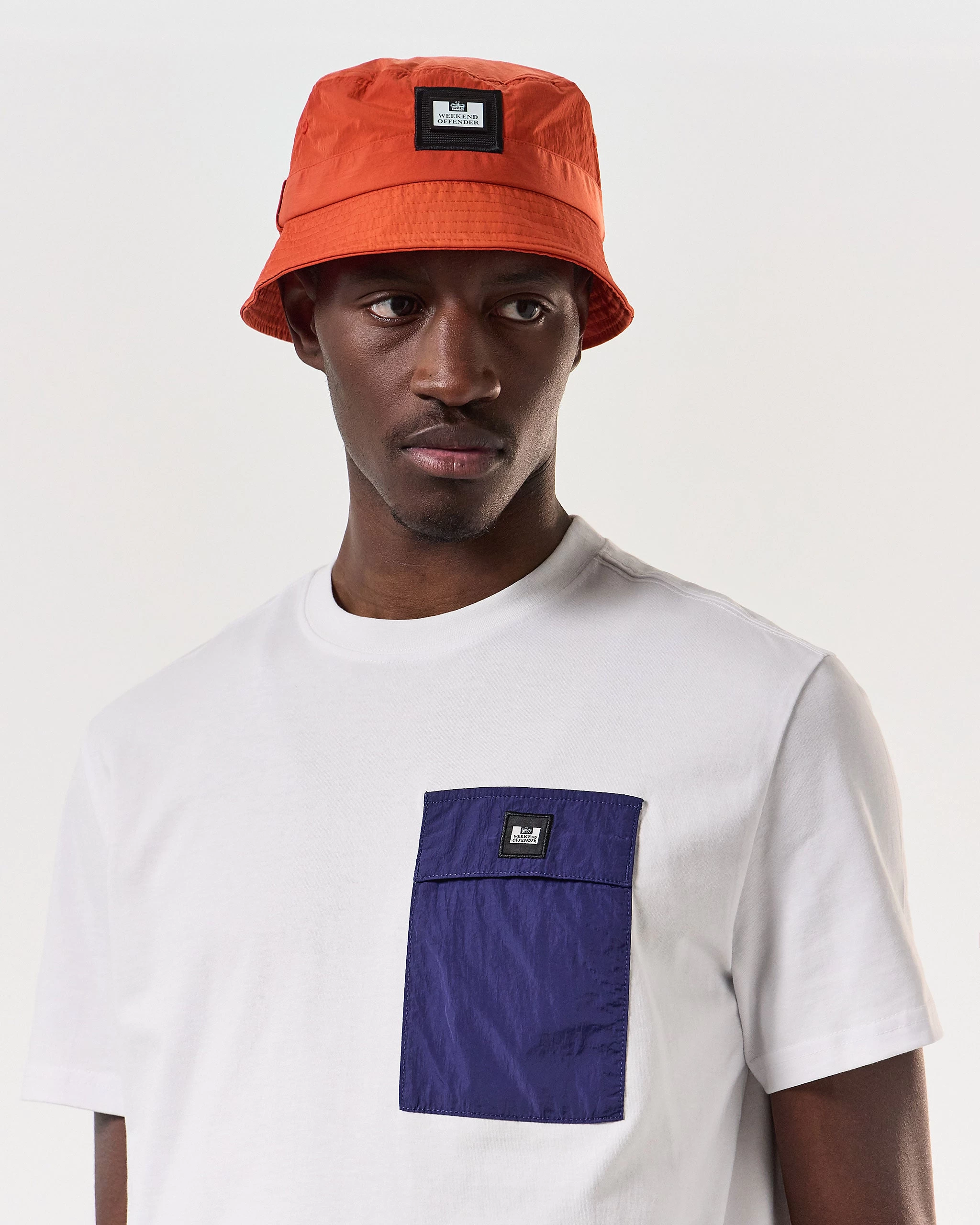 Weekend Offender Long Beach Blvd Bucket Hat Pure Orange 2 Weekend Offender Long Beach Blvd Bucket Hat Pure Orange - Image 2