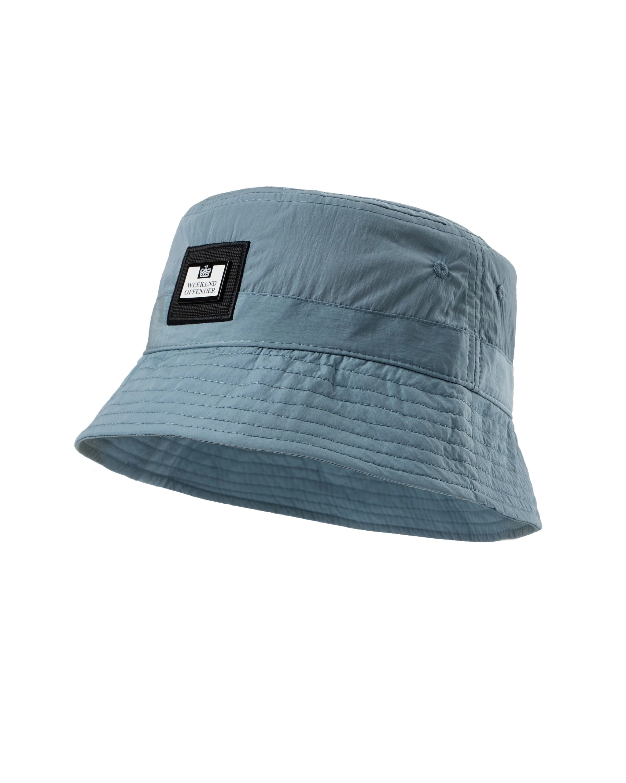 Weekend Offender Long Beach Blvd Bucket Hat Slate Blue 1 Weekend Offender Long Beach Blvd Bucket Hat Slate Blue