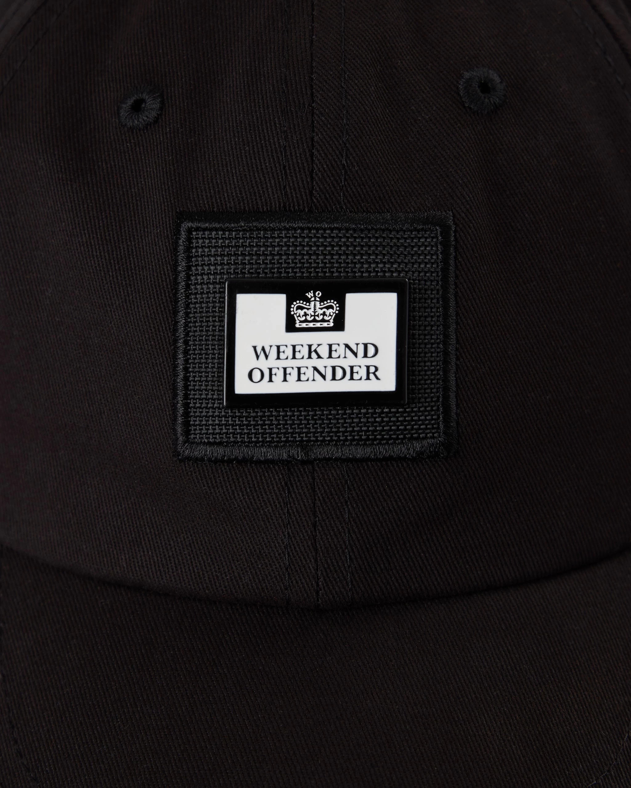 Weekend Offender Louis Baseball Cap Black 2 Weekend Offender Louis Baseball Cap Black - Image 2
