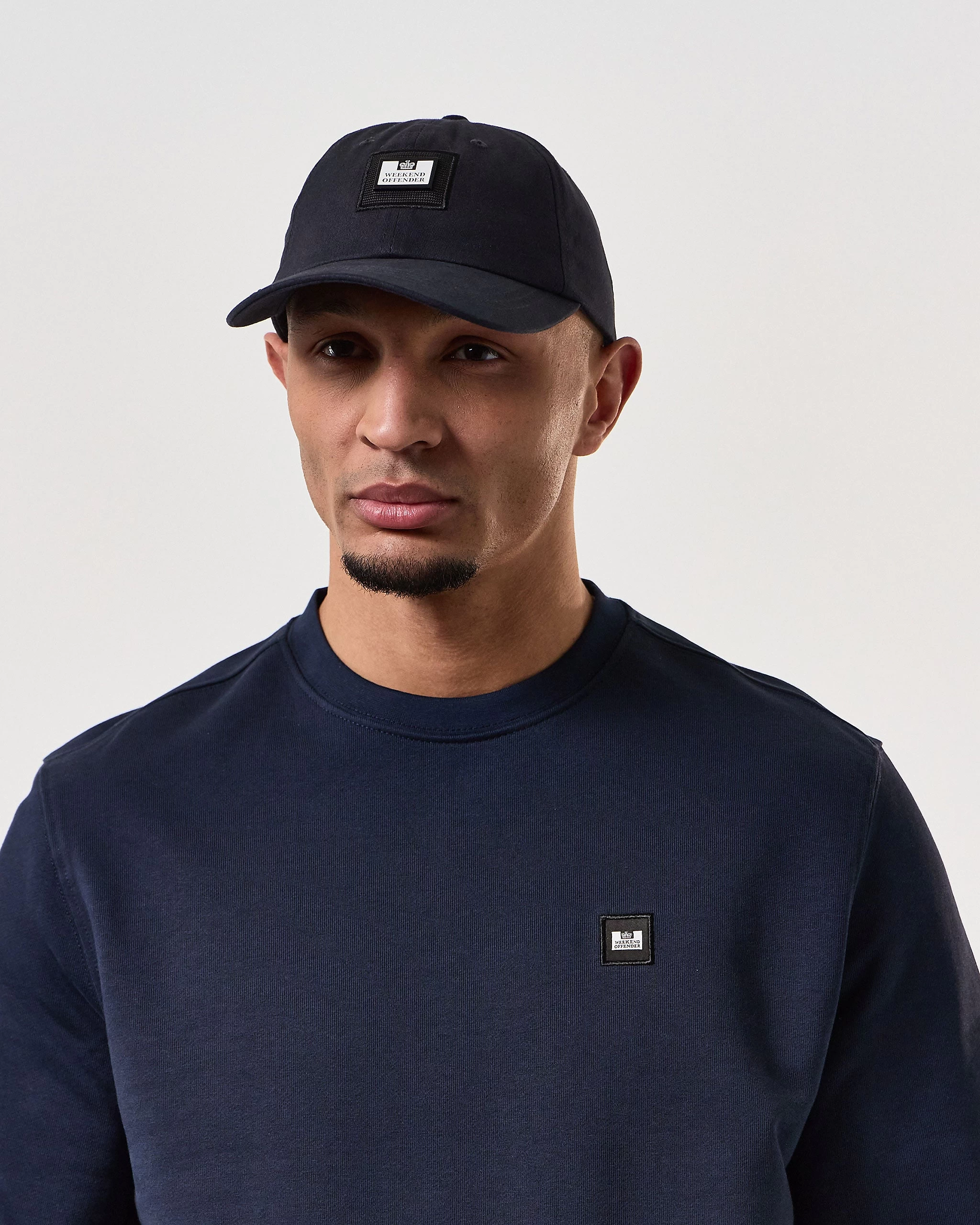 Weekend Offender Louis Baseball Cap Navy 2 Weekend Offender Louis Baseball Cap Navy - Image 2