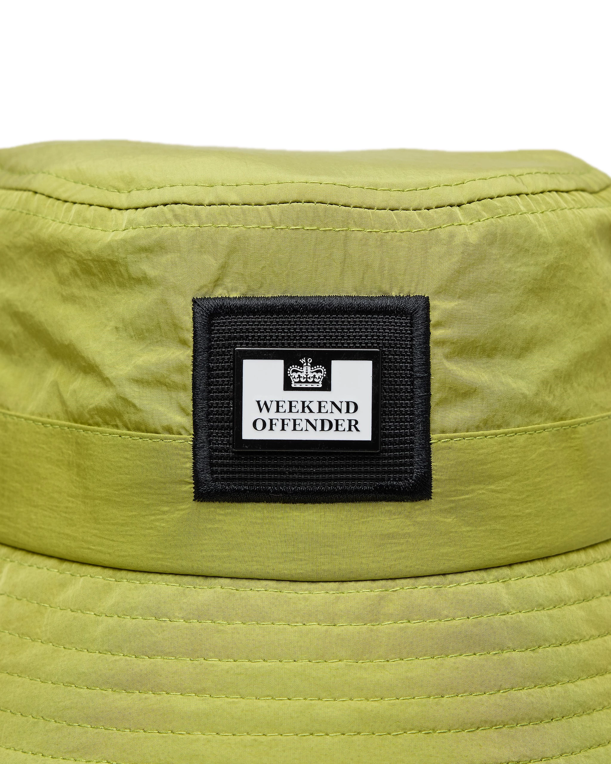 Weekend Offender Long Beach Blvd Bucket Hat Limeish Green 3 Weekend Offender Long Beach Blvd Bucket Hat Limeish Green - Image 3