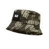 Weekend Offender Choroni Bucket Hat Castle Green Rain Camo