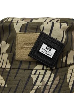 Weekend Offender Choroni Bucket Hat Castle Green Rain Camo -Fashion sportswear ACSS2406 CHORONI CASTLE GREEN RAIN CAMO 10244