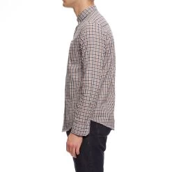 Weekend Offender Check Shirt Woody Check -Fashion sportswear AW20 SHAW20 02 WOODY CHECK WOODY CHECK MODEL SIDE