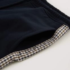 Weekend Offender Vettori AW21 Jogger Pants Navy -Fashion sportswear AW21 JPAW21 02 VETTORI NAVY DETAIL 2