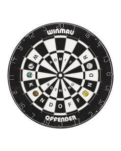 Weekend Offender Dartboard Black