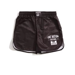 Weekend Offender One Nation Rashguard And Shorts Set Black -Fashion sportswear Black SS22 ST ONE NATION MANNEQUIN 2