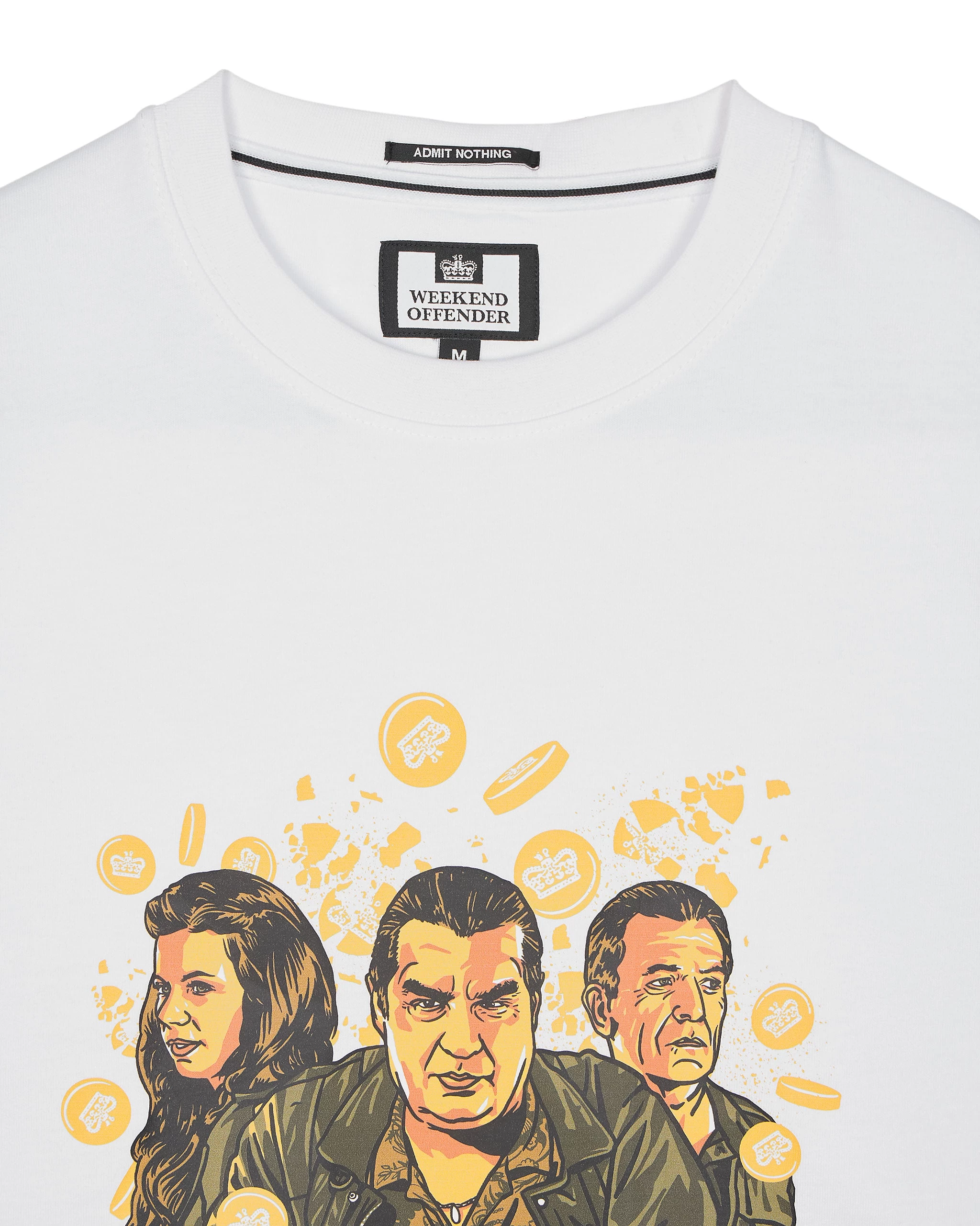 Weekend Offender Ferry Graphic T-Shirt White 2 Weekend Offender Ferry Graphic T-Shirt White - Image 2