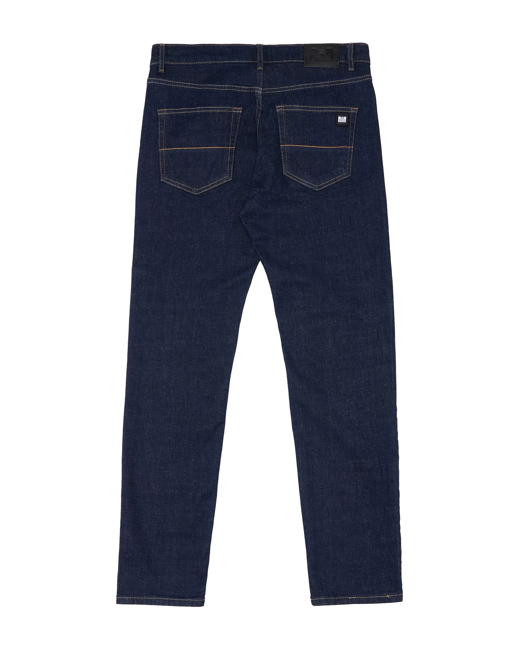 Weekend Offender 444 Tapered Dark Rinsed Denim Jeans 2 Weekend Offender 444 Tapered Dark Rinsed Denim Jeans - Image 2