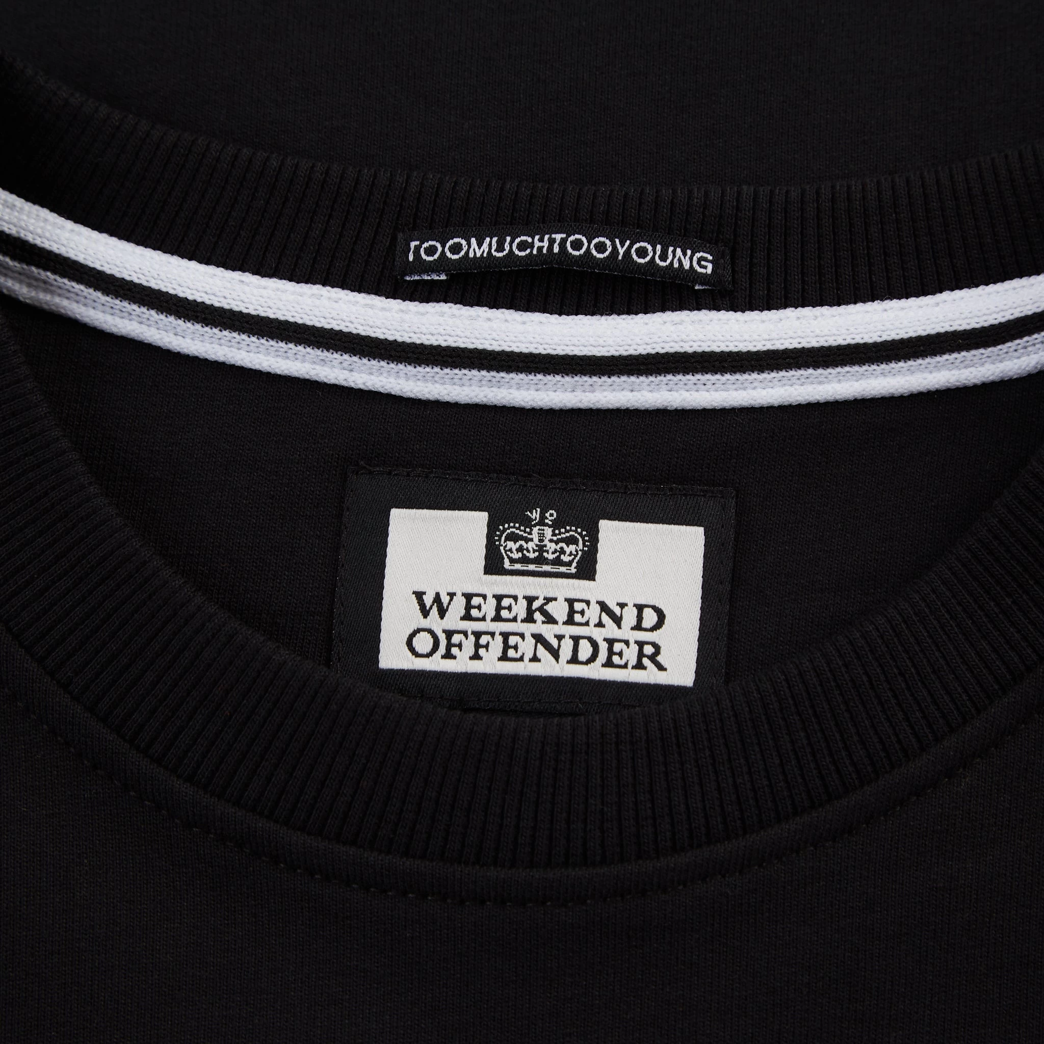 Weekend Offender Euro Series Deutschland Sweatshirt Black 4 Weekend Offender Euro Series Deutschland Sweatshirt Black - Image 4
