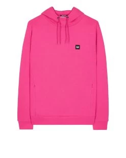 Weekend Offender Ribbe Hoodie Cerise Pink