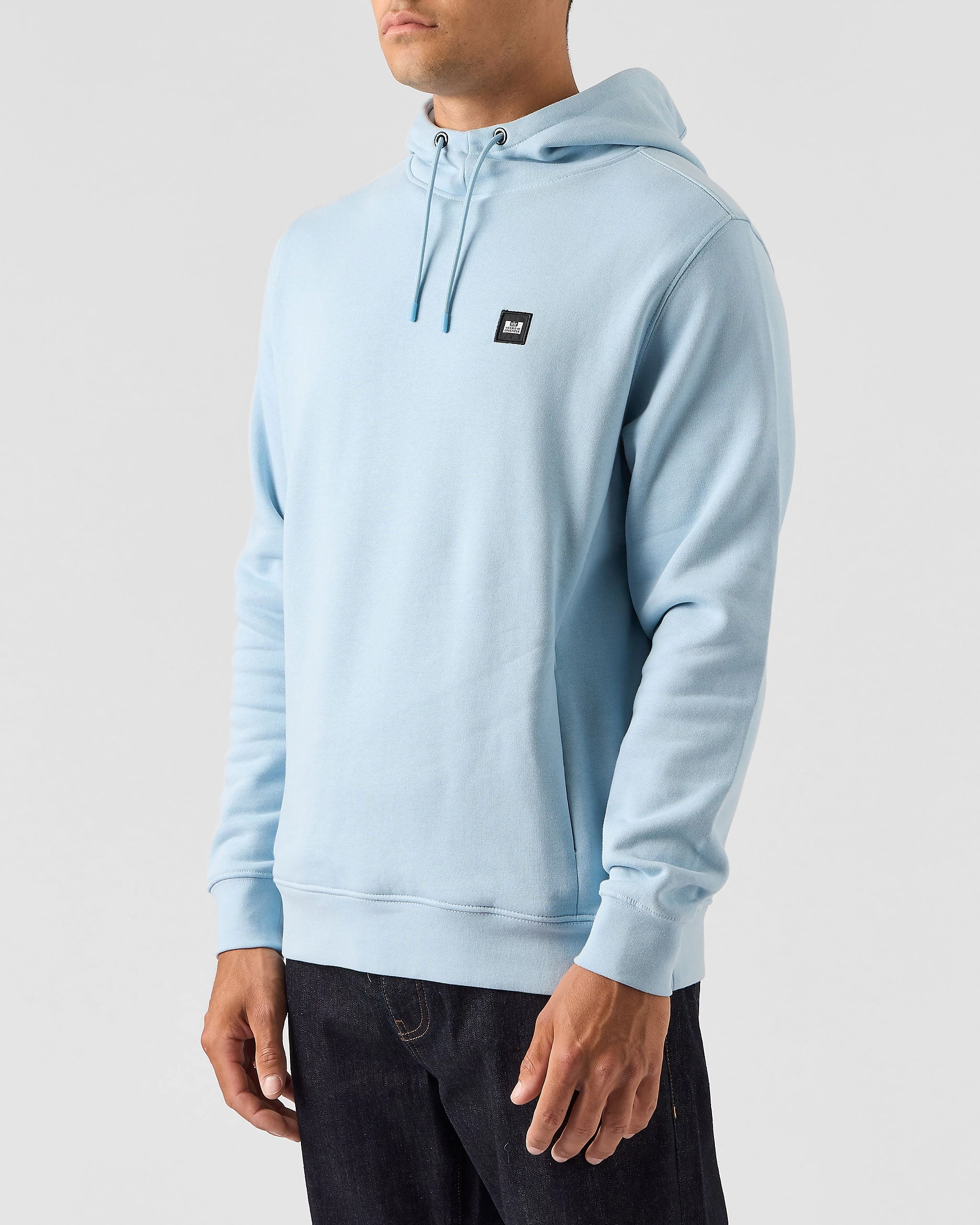 Weekend Offender Ribbe Hoodie Winter Sky Blue 3 Weekend Offender Ribbe Hoodie Winter Sky Blue - Image 3