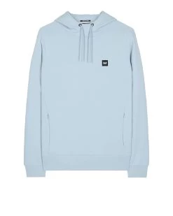 Weekend Offender Ribbe Hoodie Winter Sky Blue