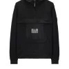 Weekend Offender Tanzmann Mesh Pocket Hoodie Black