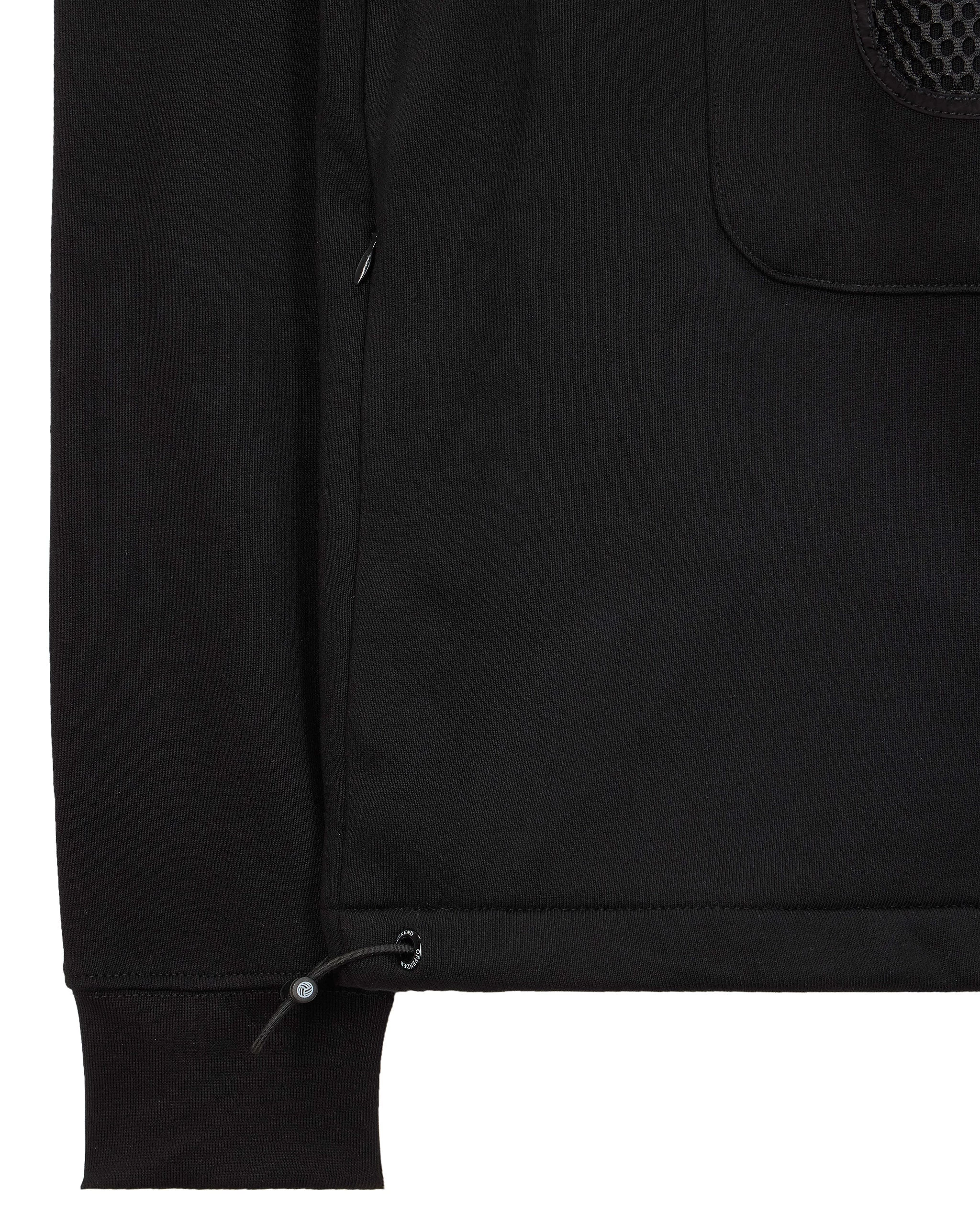 Weekend Offender Tanzmann Mesh Pocket Hoodie Black 7 Weekend Offender Tanzmann Mesh Pocket Hoodie Black - Image 7