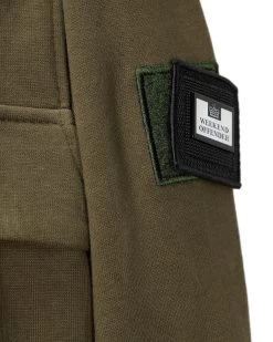 Weekend Offender Tanzmann Mesh Pocket Hoodie Dark Green -Fashion sportswear HDAW2308 TANZMANN DARK GREEN 5537