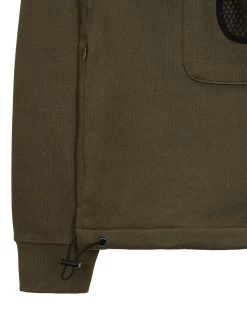 Weekend Offender Tanzmann Mesh Pocket Hoodie Dark Green -Fashion sportswear HDAW2308 TANZMANN DARK GREEN 5538