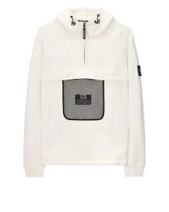 Weekend Offender Tanzmann Mesh Pocket Hoodie Winter White