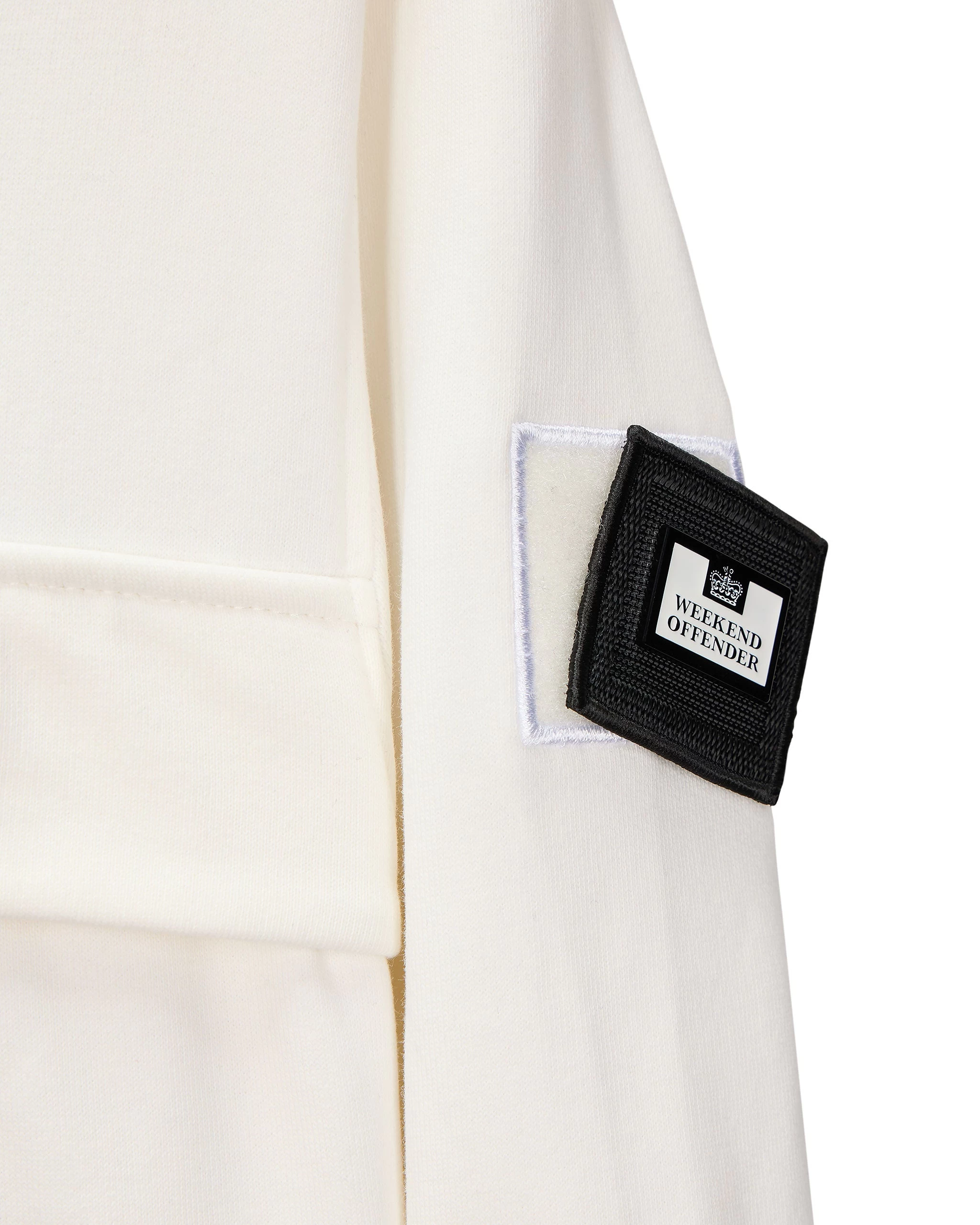 Weekend Offender Tanzmann Mesh Pocket Hoodie Winter White 7 Weekend Offender Tanzmann Mesh Pocket Hoodie Winter White - Image 7