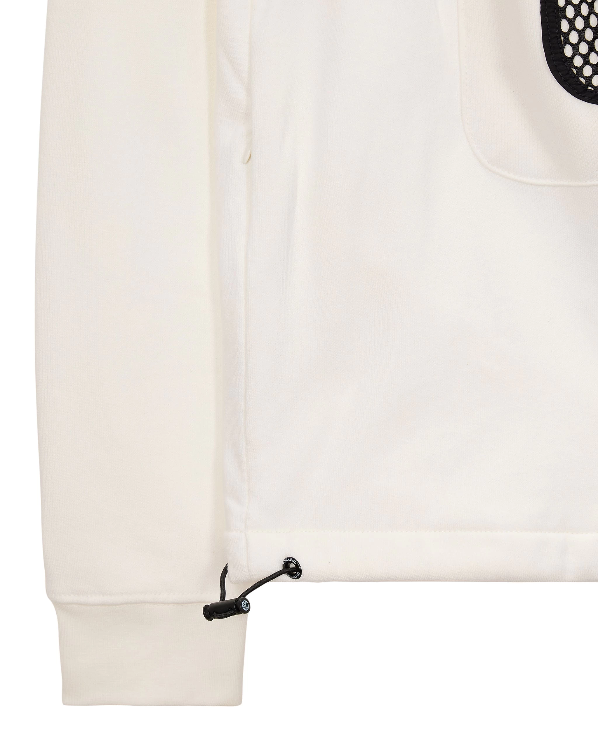 Weekend Offender Tanzmann Mesh Pocket Hoodie Winter White 6 Weekend Offender Tanzmann Mesh Pocket Hoodie Winter White - Image 6