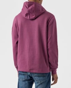 Weekend Offender Hamilton Hoodie Deep Plum 10 Weekend Offender Hamilton Hoodie Deep Plum -Fashion sportswear HDAW2309 HAMILTON DEEP PLUM 0145 MODEL