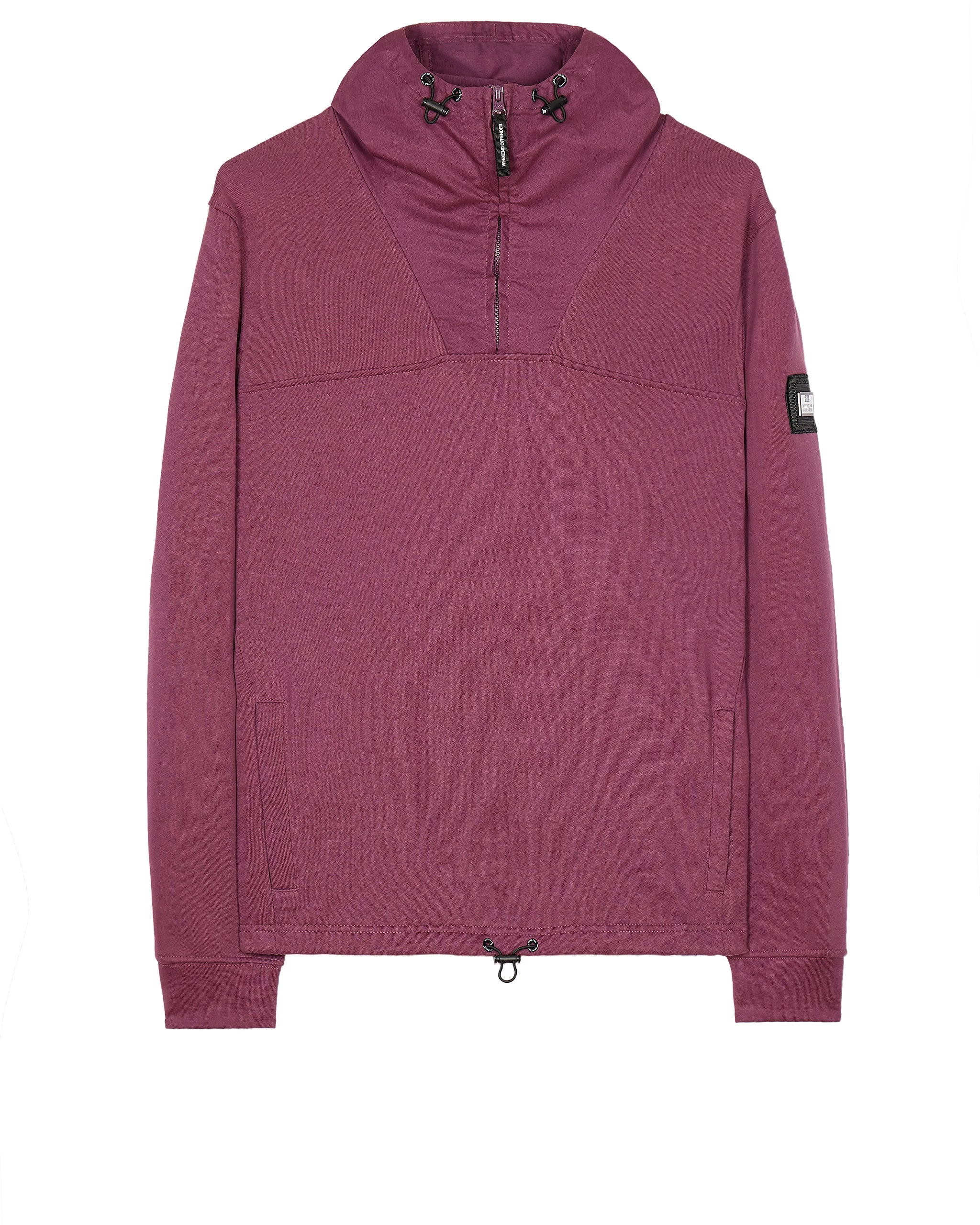 Weekend Offender Hamilton Hoodie Deep Plum 1 Weekend Offender Hamilton Hoodie Deep Plum