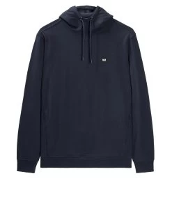 Weekend Offender Ribbe Hoodie Navy