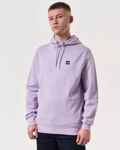 Weekend Offender Ribbe Hoodie Periwinkle -Fashion sportswear HDSS2401 RIBBE PERIWINKLE 6172 MODEL