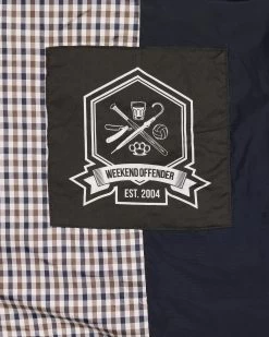 Weekend Offender Porto Mac Jacket Navy -Fashion sportswear JKAW22 13 PORTO NAVY 1253 230dd8a3 6862 46e0 aa38 185eecd94a4e