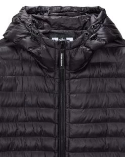 Weekend Offender Browne Packable Jacket Black -Fashion sportswear JKAW23 04 BROWNE BLACK 2854