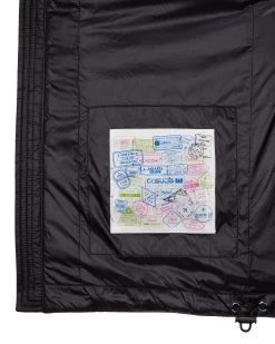 Weekend Offender Browne Packable Jacket Black -Fashion sportswear JKAW23 04 BROWNE BLACK 2857