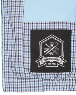 Weekend Offender Campbell Harrington Jacket Blue House Check -Fashion sportswear JKAW23 09 CAMPBELL BLUE HOUSE CHECK 2079