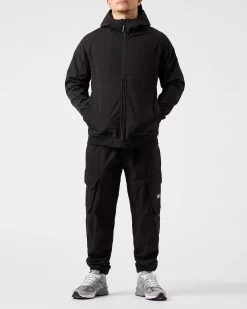 Weekend Offender Sulta Softshell Jacket Black -Fashion sportswear JKAW23 39 SULTA BLACK7774