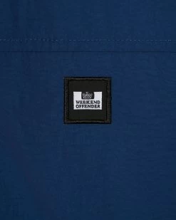 Weekend Offender Plex Windbreaker Jacket Juniper Blue -Fashion sportswear JKAW23 PLEX JUNIPER 7570