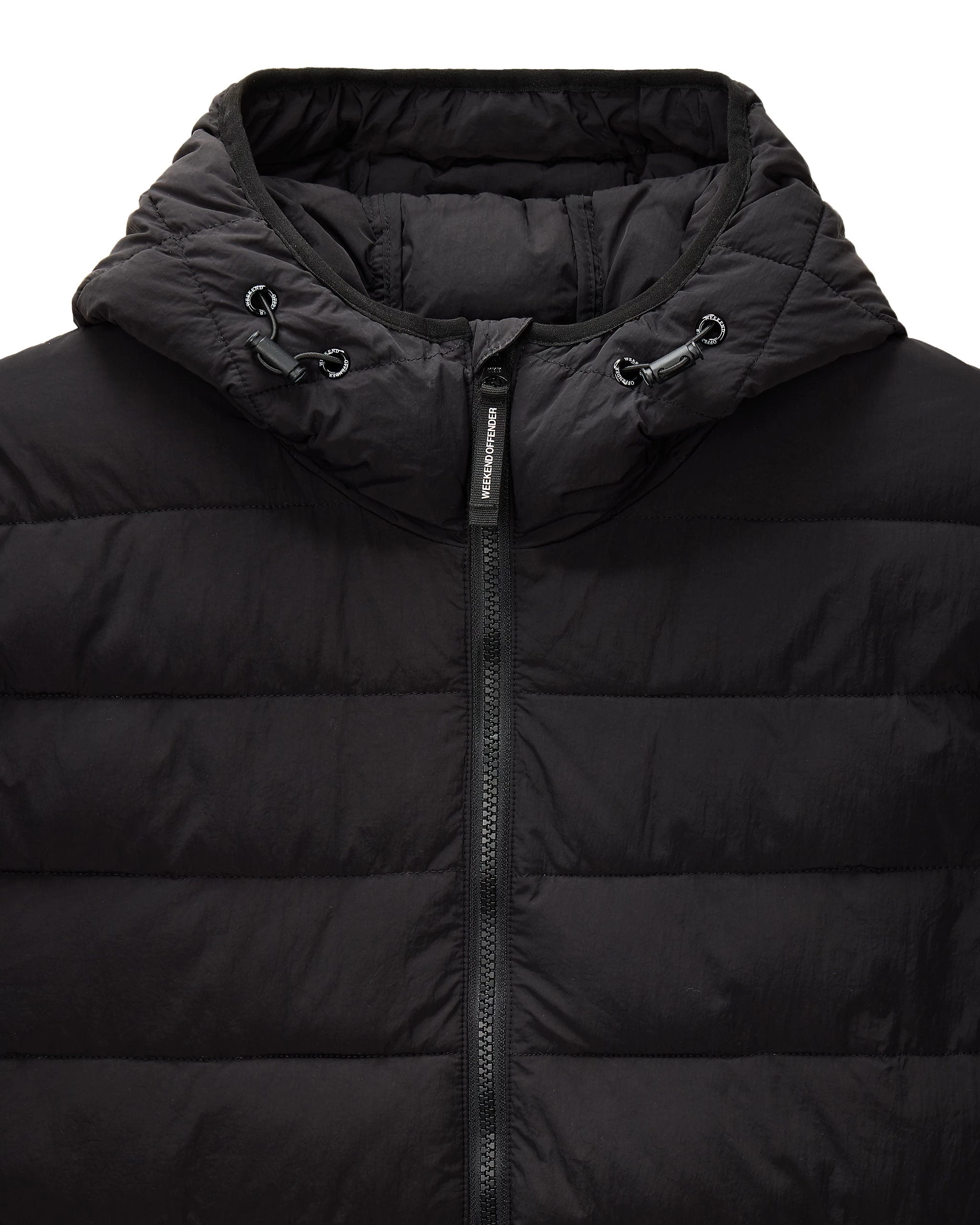 Weekend Offender La Guardia Padded Jacket Black 5 Weekend Offender La Guardia Padded Jacket Black - Image 5