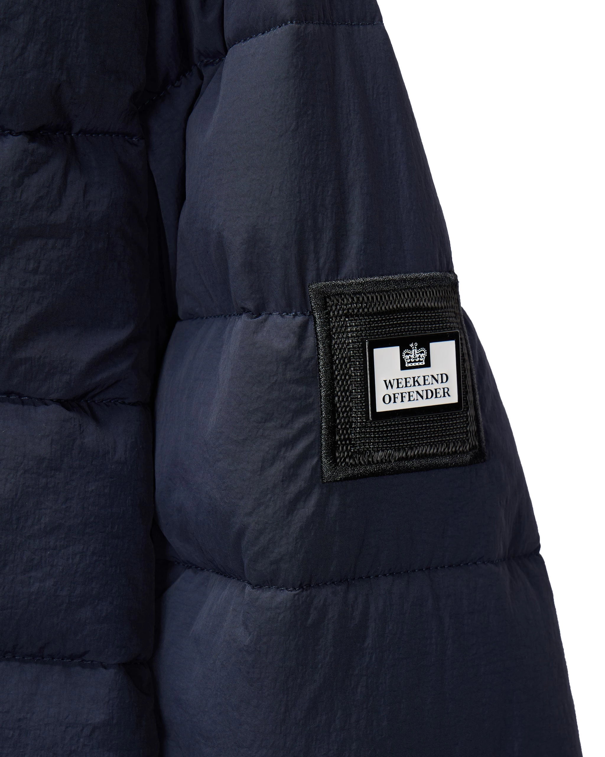 Weekend Offender Kids La Guardia Puffer Jacket Navy 6 Weekend Offender Kids La Guardia Puffer Jacket Navy - Image 6