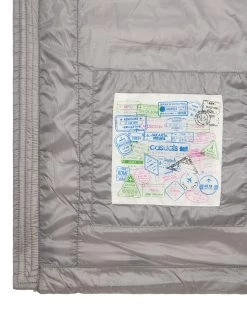 Weekend Offender Browne Packable Jacket Light Grey -Fashion sportswear JKAW2304 BROWNE LIGHT GREY 4777