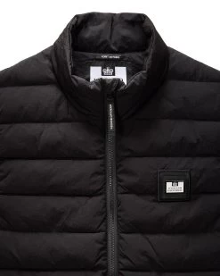 Weekend Offender Gacha Padded Gilet Black -Fashion sportswear JKAW2306 GACHA BLACK 4215