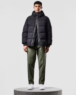 Weekend Offender Amsterdam Down Jacket Black -Fashion sportswear JKAW2313 AMSTERDAM BLACK 1424 MODEL