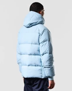 Weekend Offender Amsterdam Down Jacket Winter Sky Blue -Fashion sportswear JKAW2313 AMSTERDAM WINTER SKY 1728 MODEL