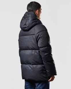 Weekend Offender Storm Down Jacket Black -Fashion sportswear JKAW2314 STORM BLACK 1372 MODEL